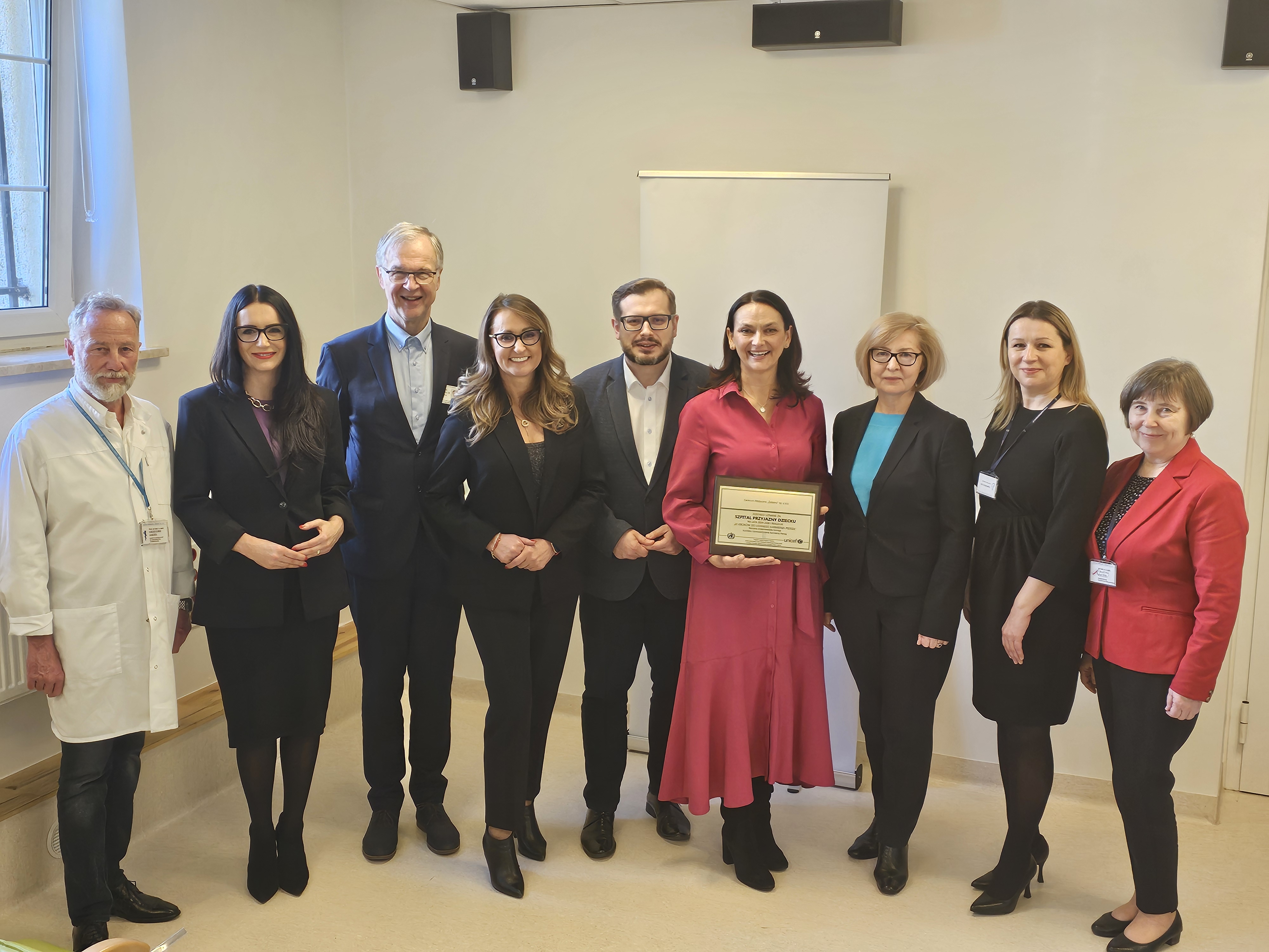 Wręczenie Certyfikatu Szpitala Przyjaznego Dziecku