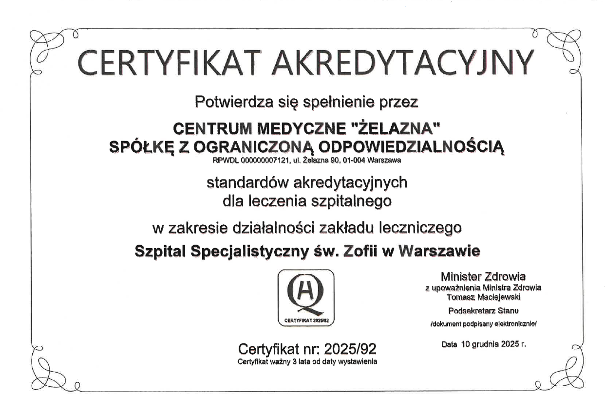 certyfikat